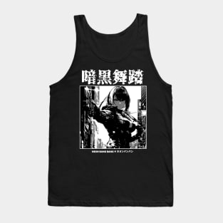 Cyberpunk Anime Cyborg Tech Girl Japanese Streetwear Tank Top